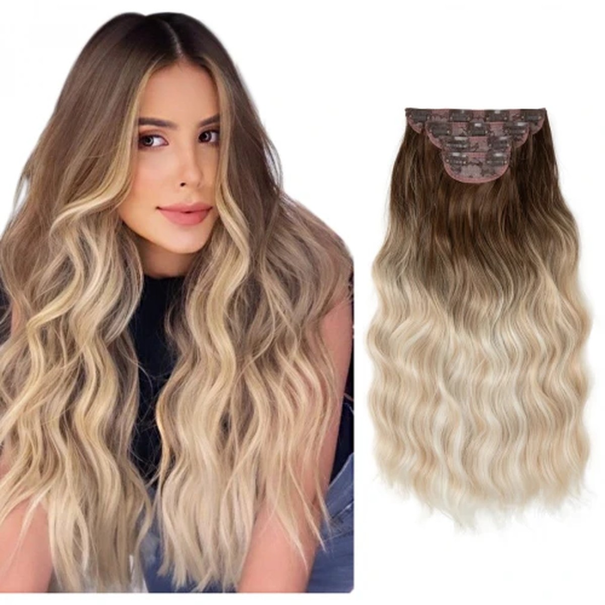 Balayage One-Piece Water-Wave Extension product visual reference