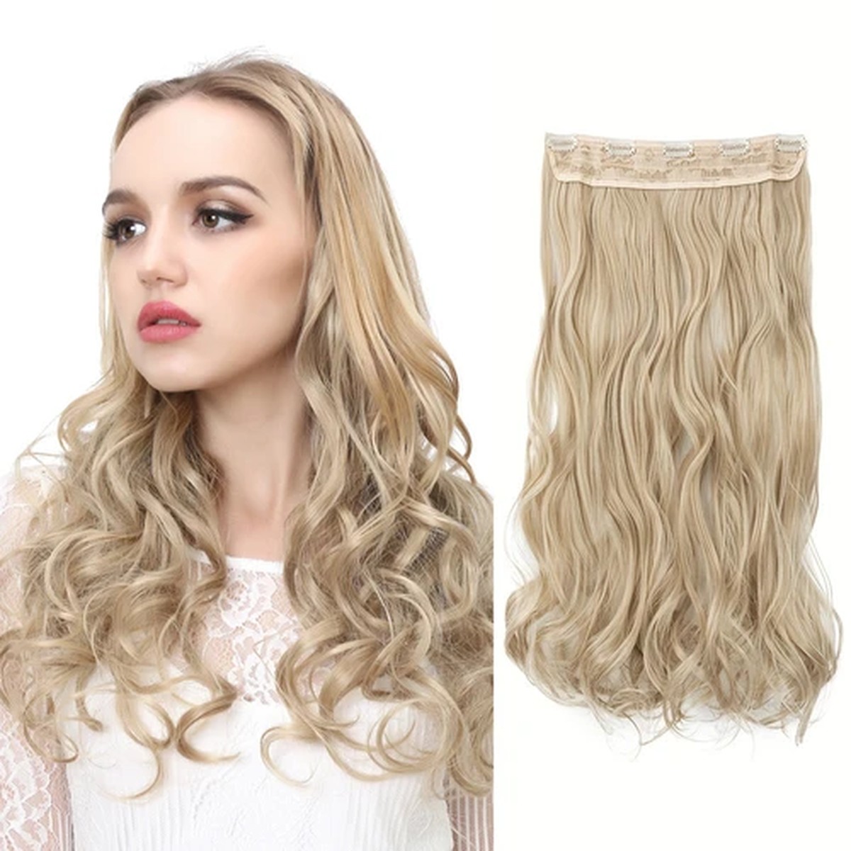 Mocha Body-Wave One-Piece Set product visual reference