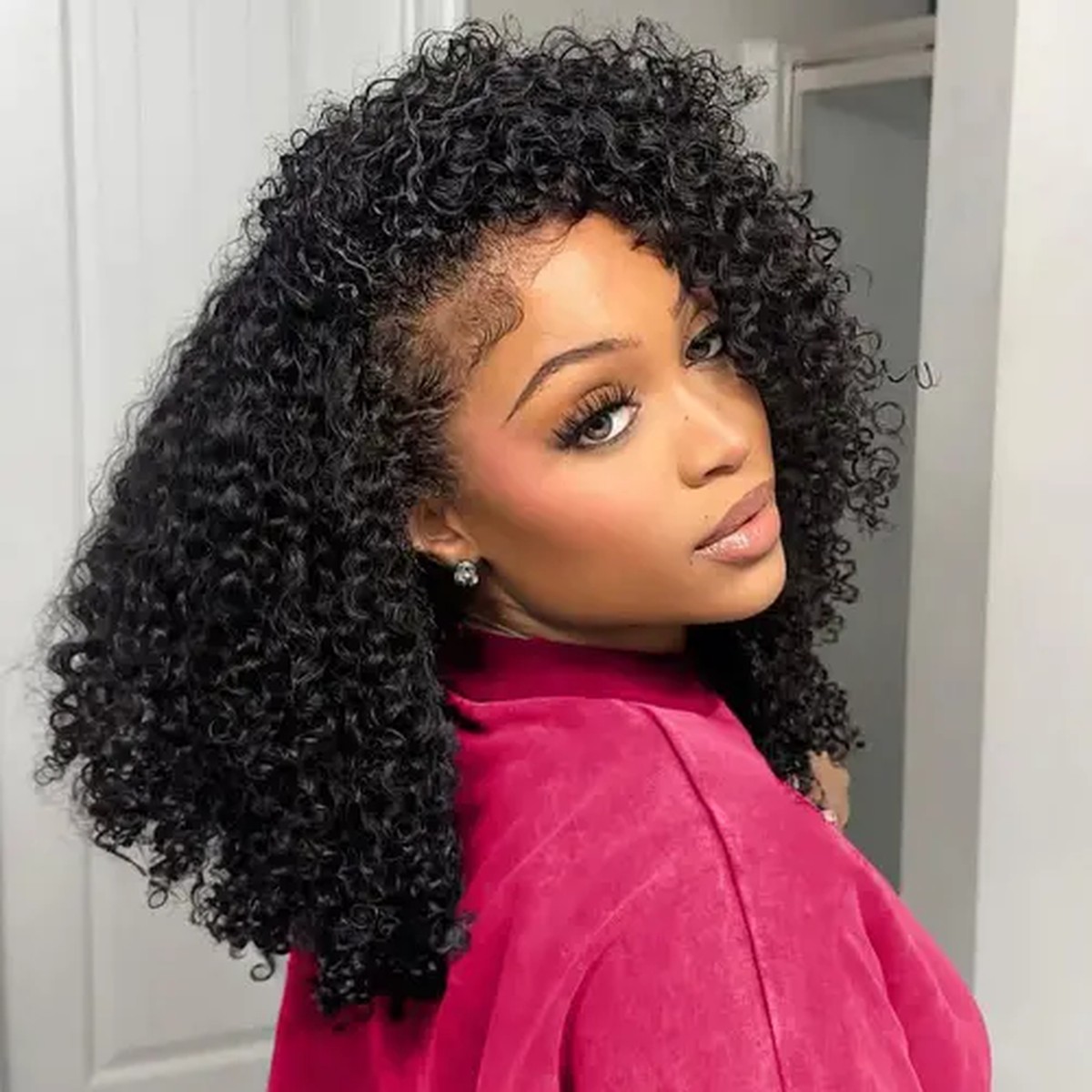 Kinky Straight Quick-Wear Half Wig product visual reference