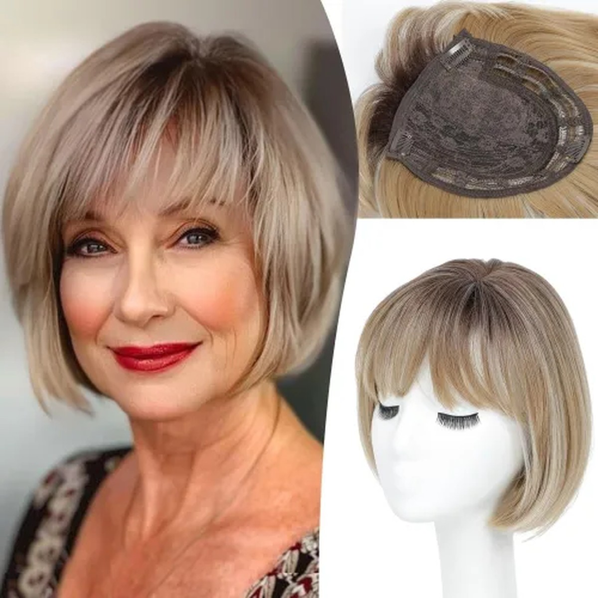 Silver Fringe Crown Topper product visual reference
