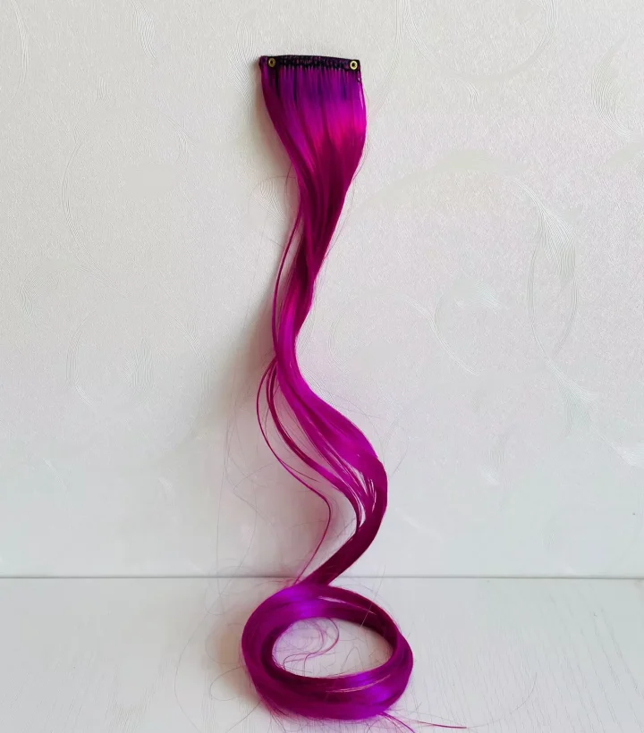 Lotus Purple Single-Clip Curl Extension