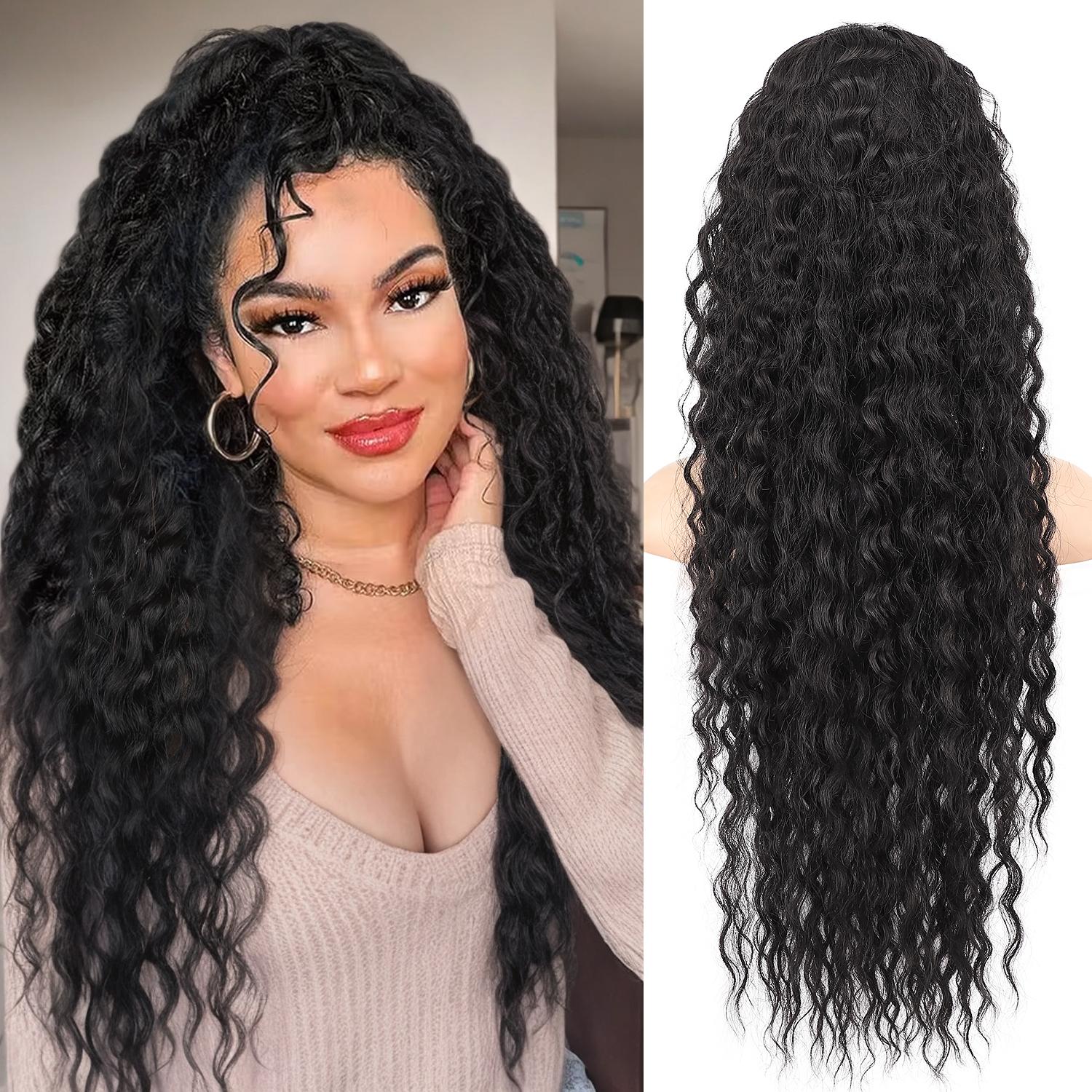 KooKaStyle LY2125 26-Inch Full-Curl Drawstring Ponytail